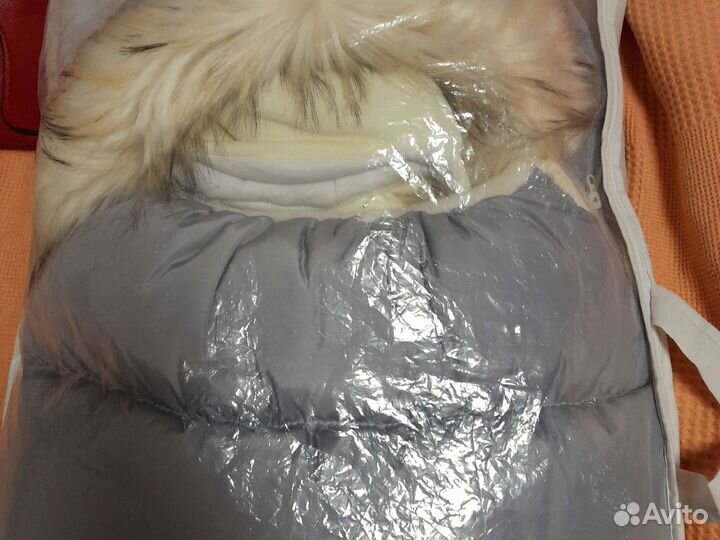 Конверт на выписку зимний из овчины