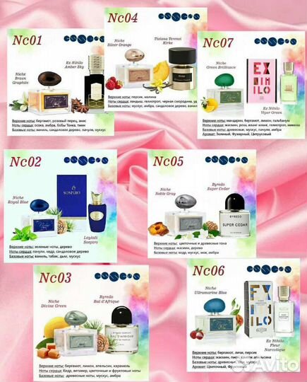 Духи Флер Наркотик Essens (FleurNarcotiqueNihilo)