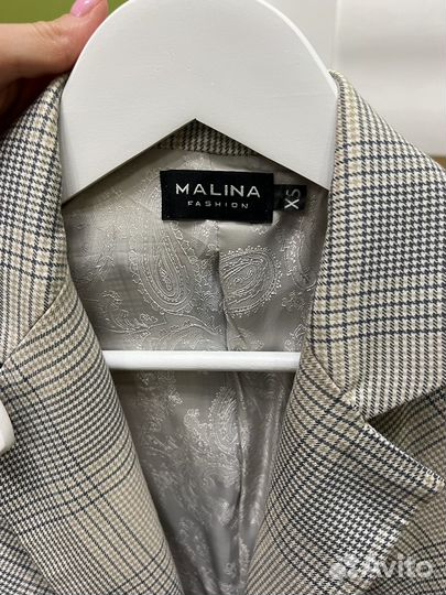 Костюм с юбкой malina fashion xs