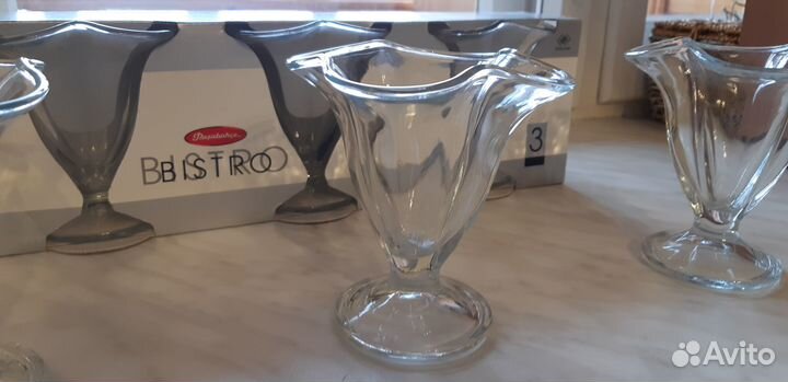 Креманки - Вазы для мороженого Набор 6шт (Новые)