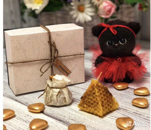 Восковая свеча «Богатсво» финансы, любовь, страсть