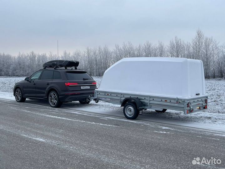 Прицеп для снегохода. Кузов 3,5м на 1,5м.Рассрочка