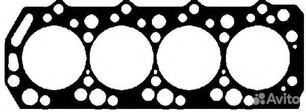 Прокладка гбц mitsubishi galant/pajero/L200 83