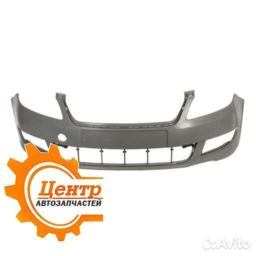 Бампер передний Skoda Fabia 2010-2015