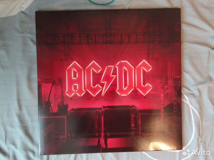 AC/DC power up lp yellow vinyl