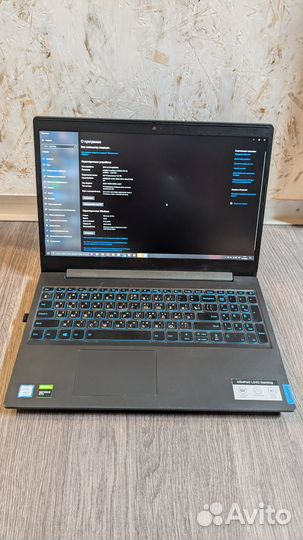 Ноутбук lenovo ideapad l340 gaming