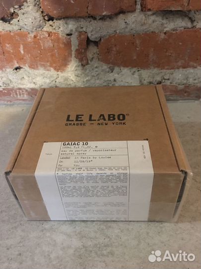 Парфюм Le Labo Gaiac 10 (Tokio) 100мл оригинал USA