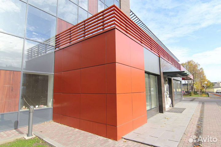 Фасадные металлические