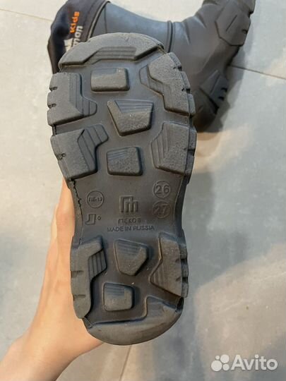 Детские резиновые сапоги 26-27 размер