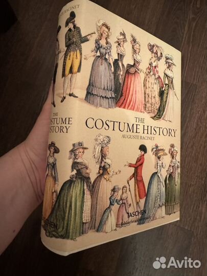 Costume History Auguste Racinet - книга-фотоальбом