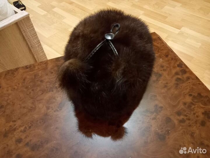 Шапка норковая женская