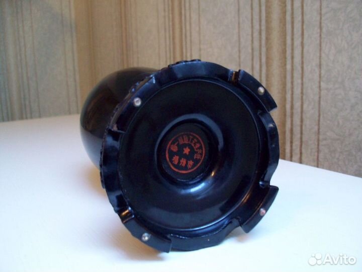 Ваза старый Китай ручная роспись 50е гг Винтаж