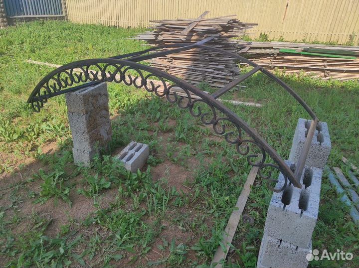 Козырек над крыльцом балкончик бу