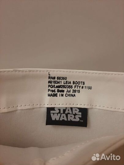Сапоги принцессы Леи косплей для Star Wars новые