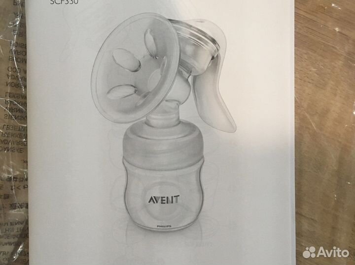 Молокоотсос avent ручной