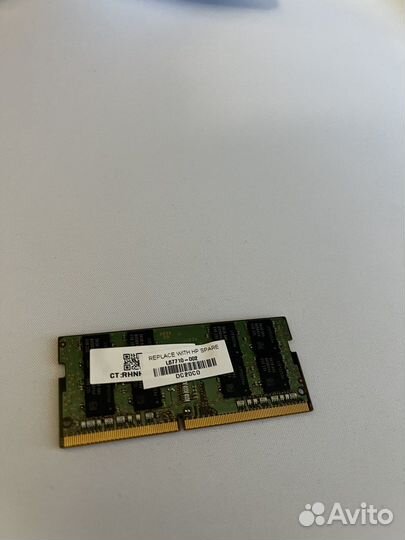 Оперативная память Samsung 16 гб