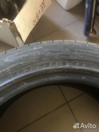 Шины бу лето hankook