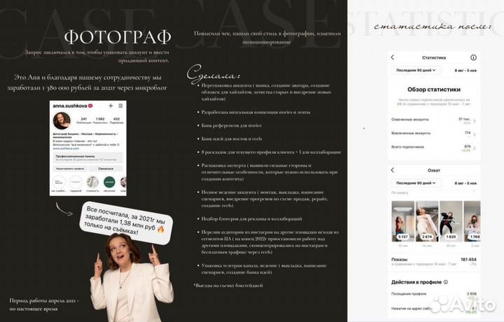 SMM reels мобильная контент съемка