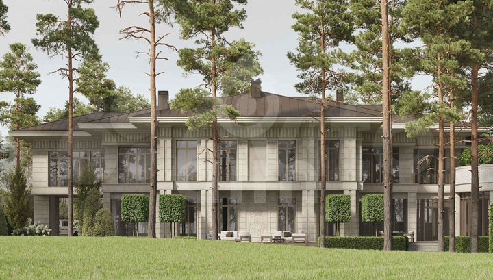 Дом 2634 м² на участке 73 сот.