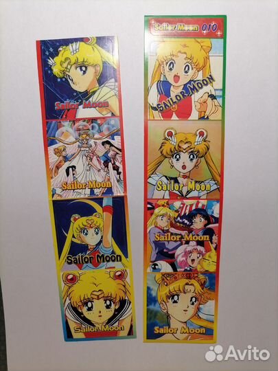 Наклейки sailor moon 90е