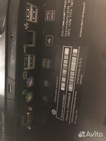 Моноблок от HP 23