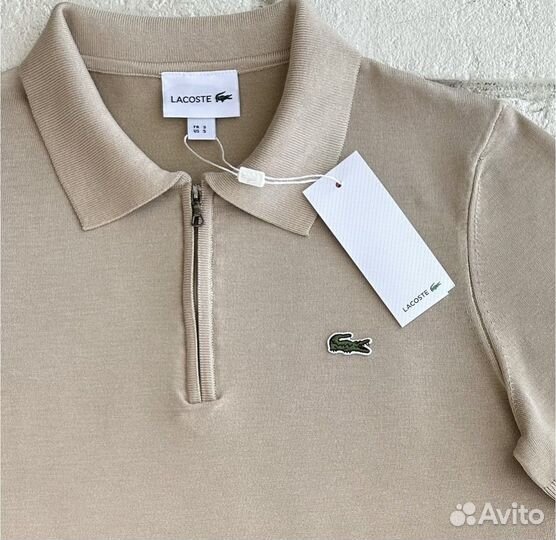 Вязаное поло Lacoste