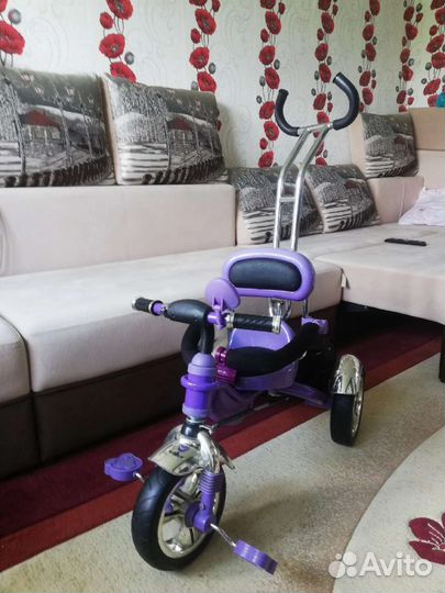 Детский трехколесный велосипед новый
