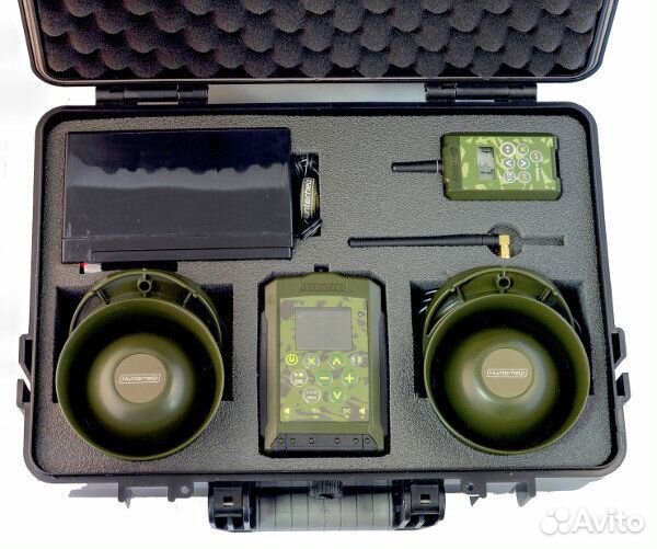 Hunterhelp PRO 3 в кейсе + 2 дин. Hunterhelp Альфа