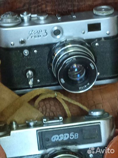 Фотоаппараты СССР фэд
