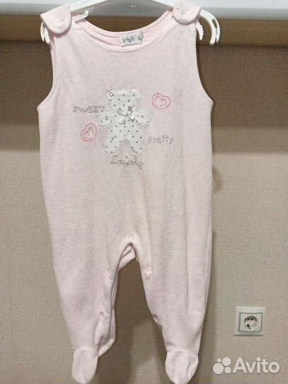 Детские вещи пакетом для девочек 68-74