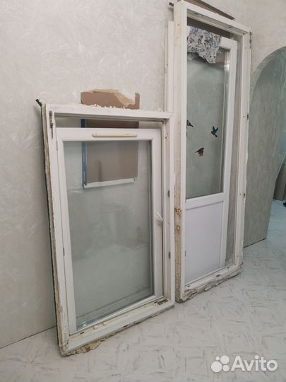 Окна пластиковые бу