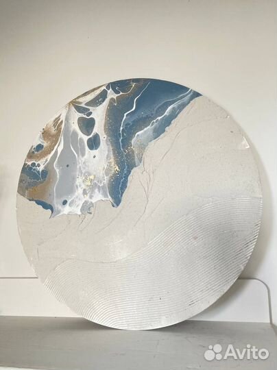 Интерьерная картина в смешанной технике