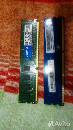 DDR3l(1.35V) Crucial 4GB-1600, AMD