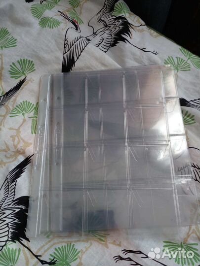 Листы для монет