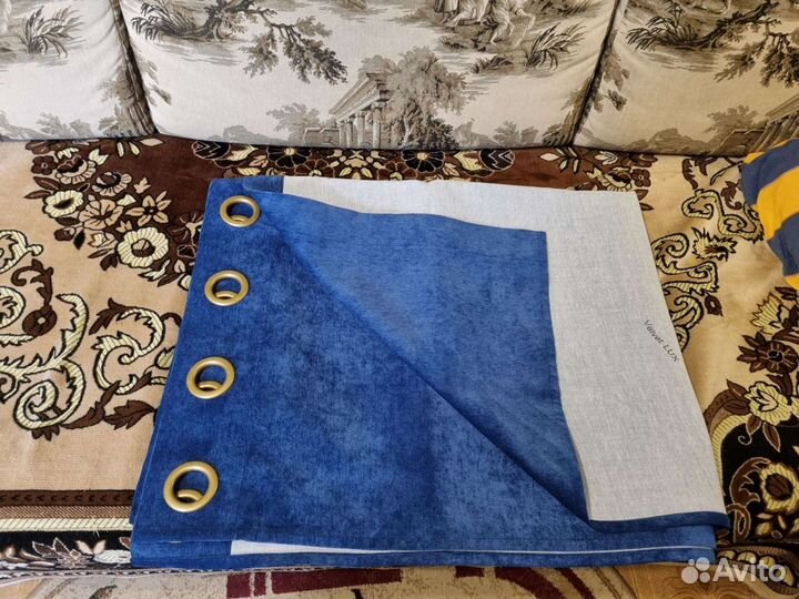 Шторы на люверсах новые Velvet LUX