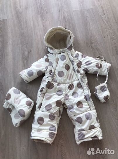 Комбинезон трансформер демисезонный 80р