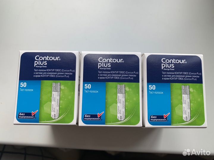 Тест полоски контур плюс