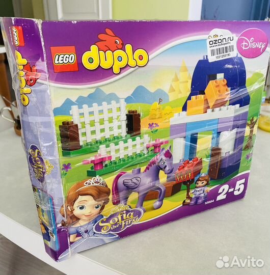 Lego 38 DUplo Королевская конюшня Софии Прекрасной