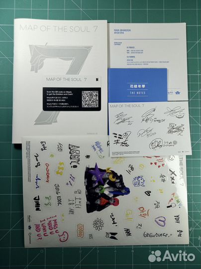 Альбом BTS mots7 версия 1