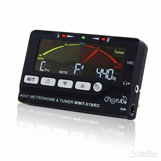 Cherub WMT-578RC Универсальный Метроном Тюнер