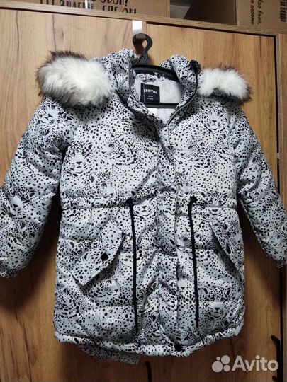 Новая куртка для девочки 134