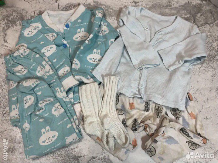 Вещи детские пакетом от года