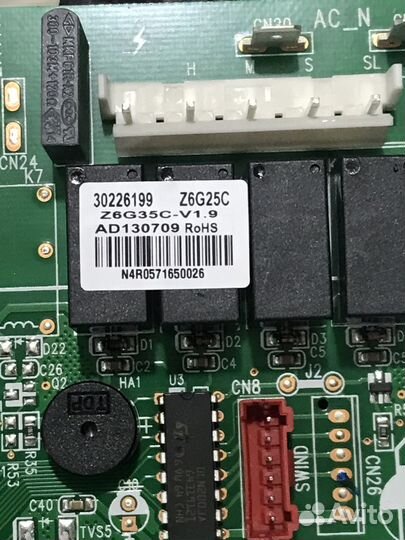 Плата управления Z6G25C. Новая