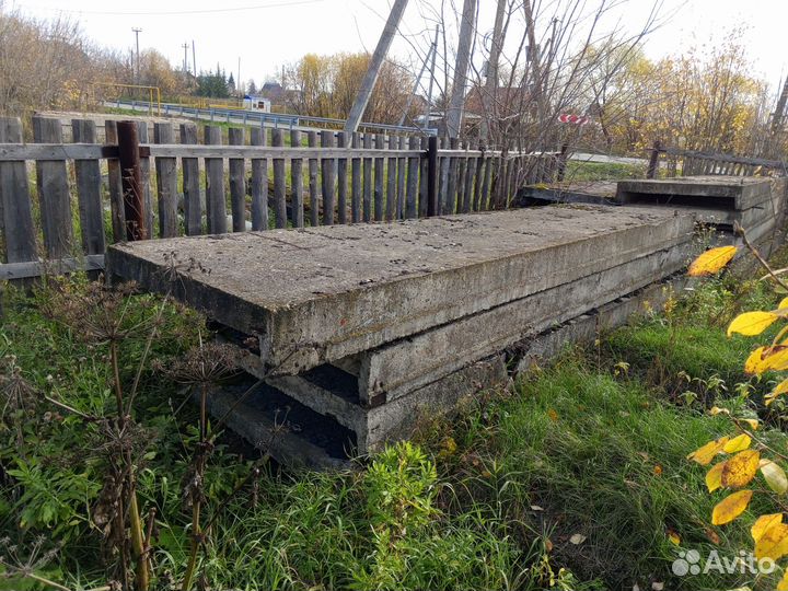 Плиты перекрытия бу