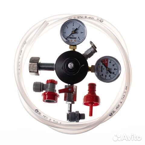 Комплект для карбонизации напитков в пэт бутылке