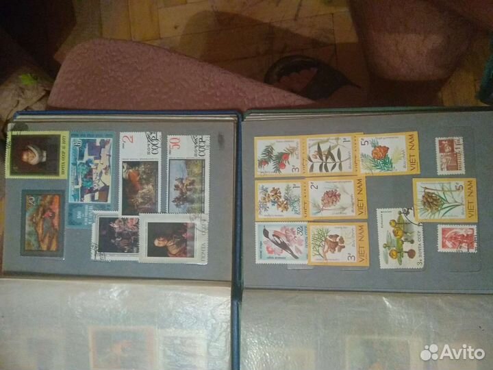 Альбом с почтовыми марками