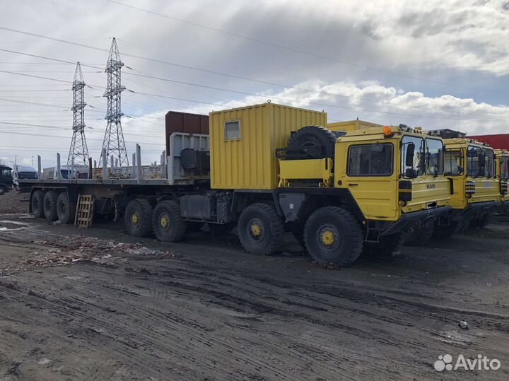 MAN CAT A1 8x8 с полуприцепом, 2013