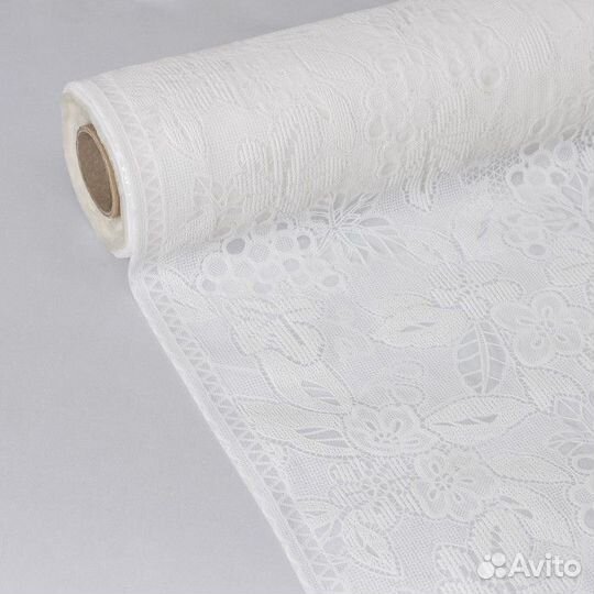 Клеёнка ажурная «Ягодки», ширина 137 см, рулон 20