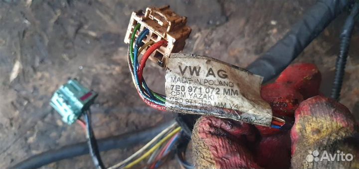 Проводка Volkswagen Caravelle 2009-2015