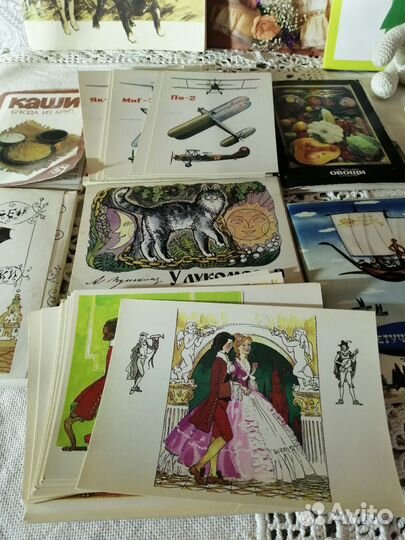 Открытки, книжка времён СССР